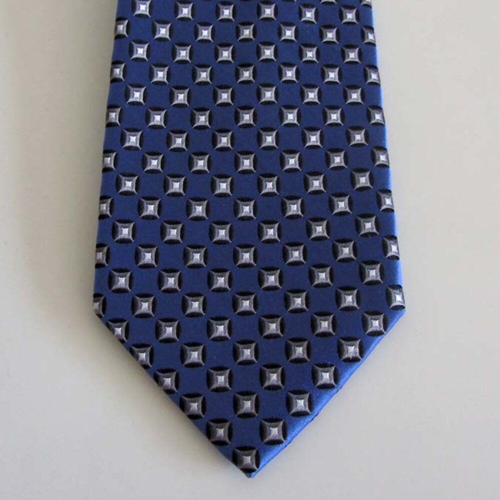 DONALD J. TRUMP Signature Collection geometric print neck tie - Picture 4 of 6
